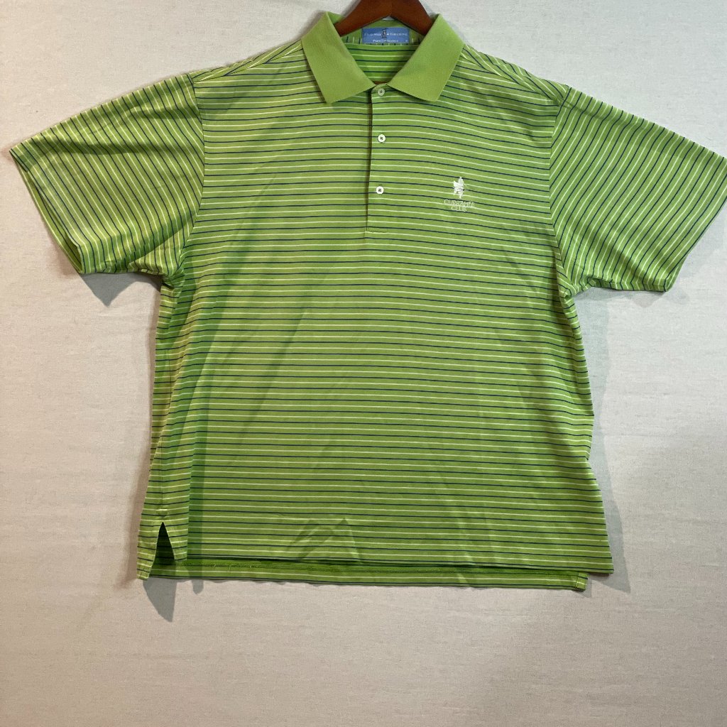 Fairway And Greene Pureformance Polo Shirt Mens Large Green Golf Adult Fairway And Greene Pureformance Polo Shirt Mens Large Green Golf Adult